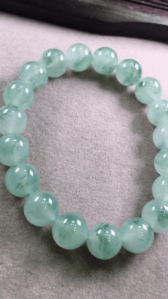 1226338 翡翠精品手串 (9.8mm直徑)