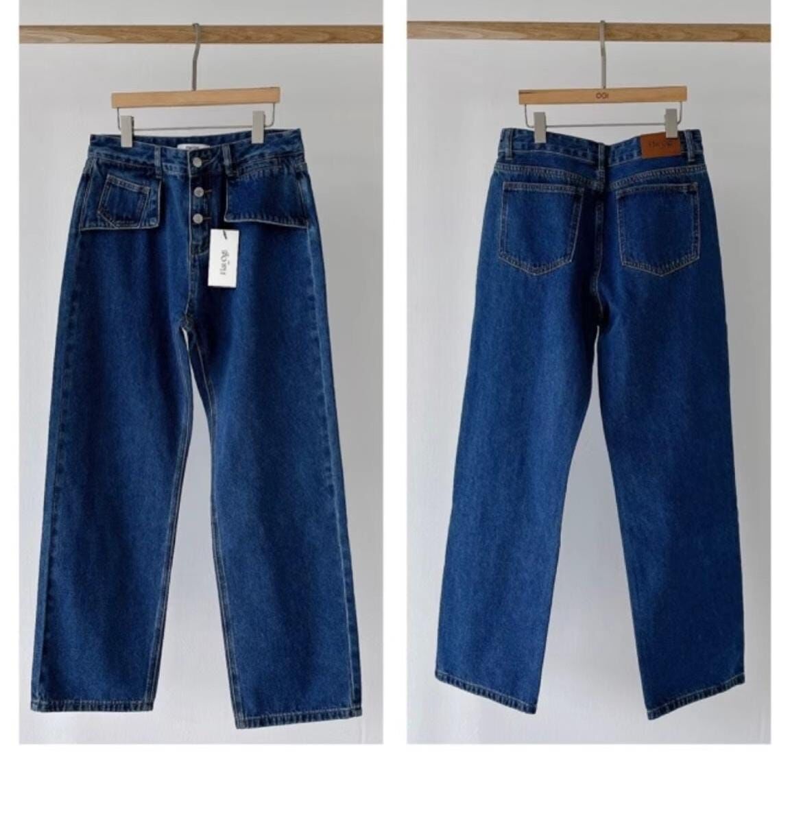 OG5456 反褲袋牛仔褲 *特價* (優惠碼同充值購物金不適用)