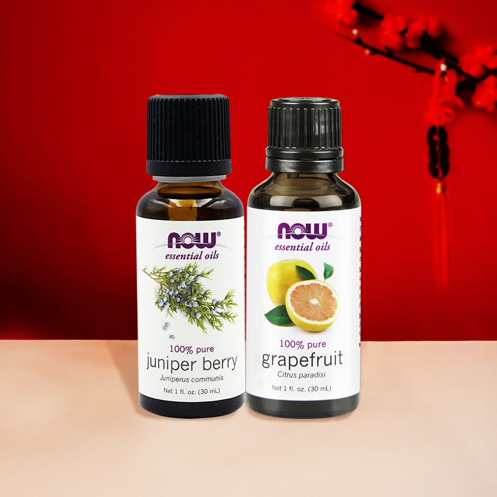 除舊迎新組合-【NOW】杜松漿果精油+葡萄柚精油(30ml) /純精油/淨化/限量30組