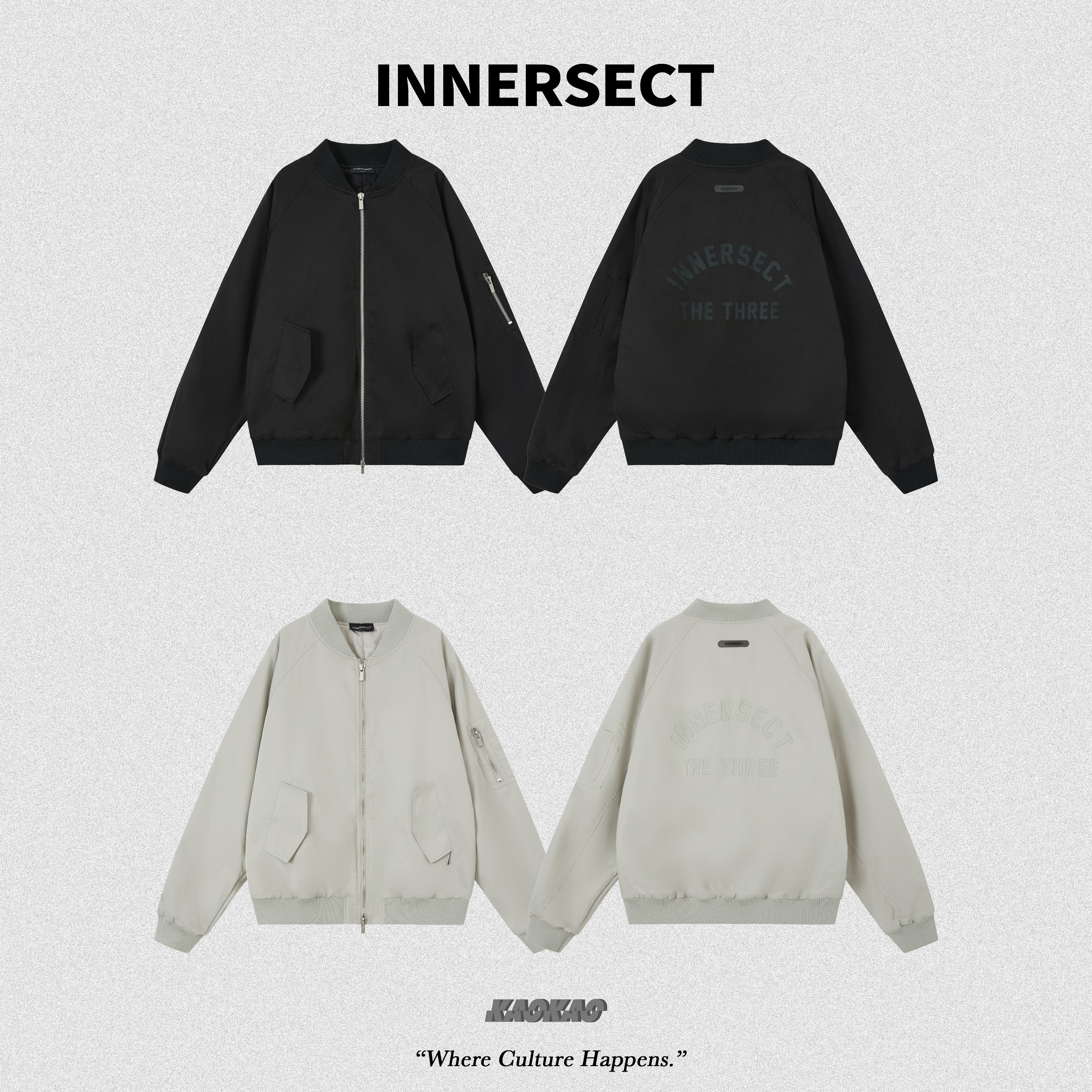 預購1/25抵台 INNERSECT 三生萬物 飛行外套 夾克 男女 外套【INN24FWTJK202】