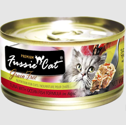 高竇貓 貓罐頭 黑鑽系列 - 吞拿魚加海魚 (Tuna With Ocean Fish) 80G