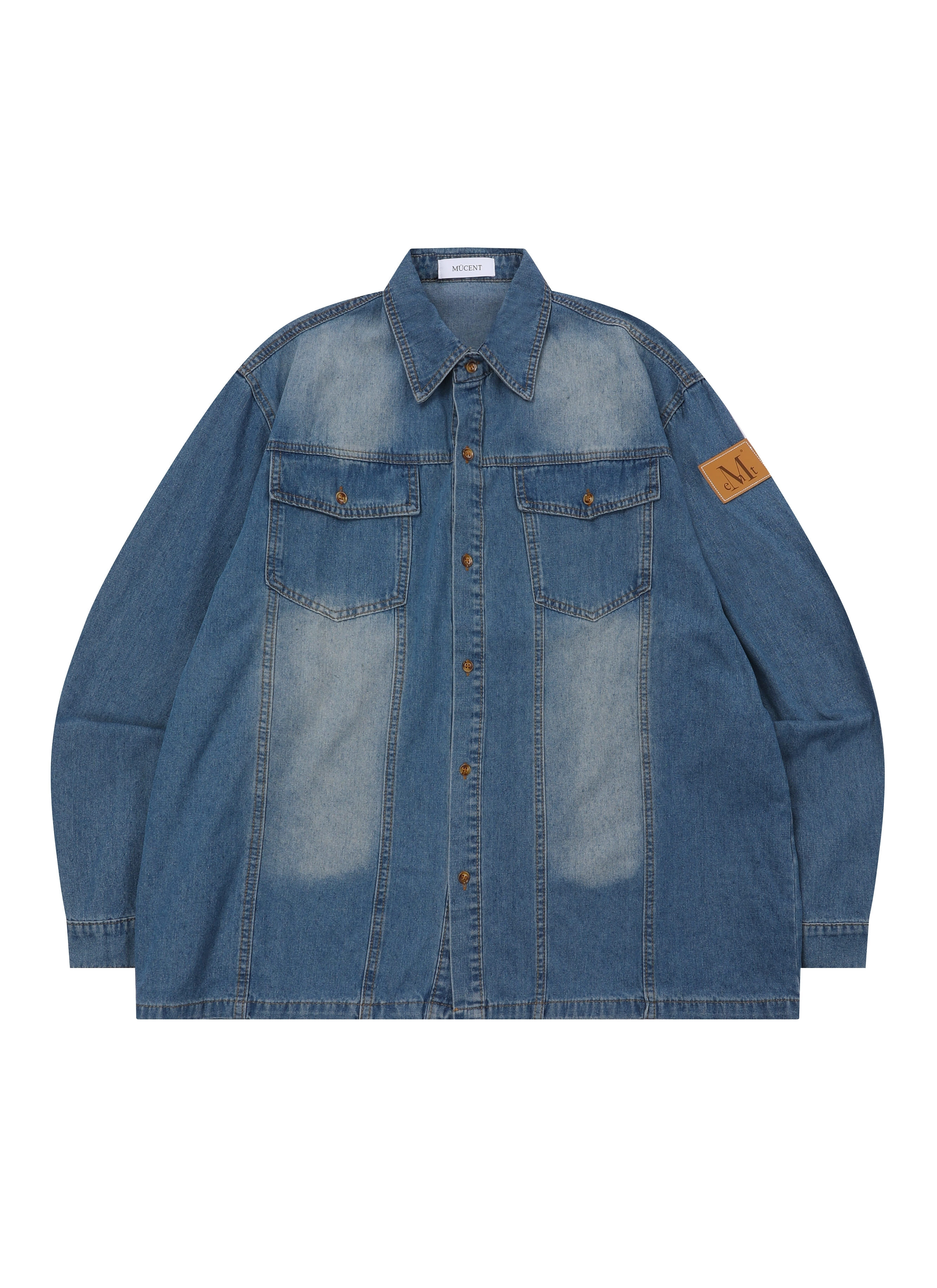 【直播】MUCENT LL010713 ALYTH ROLL UP 牛仔襯衫