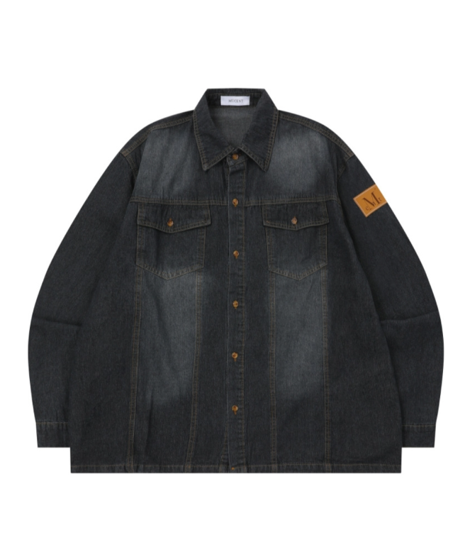 【直播】MUCENT LL010713 ALYTH ROLL UP 牛仔襯衫