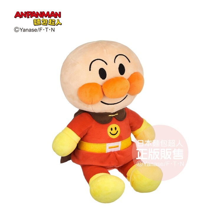 蓬蓬微笑布偶M 系列 (嬰兒超人，細菌人，紅精靈，藍精靈) ‎18個月以上