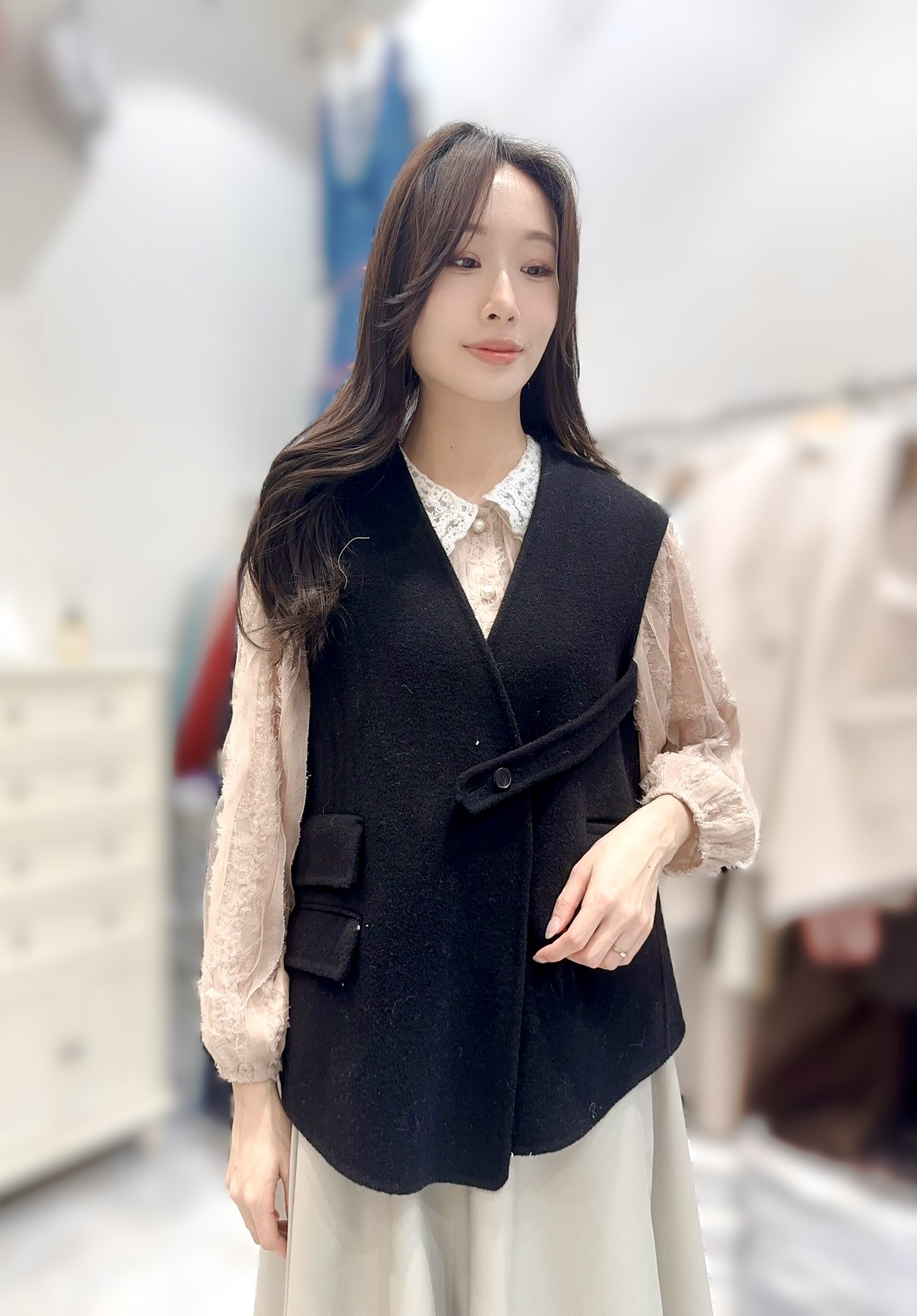 SC16 Cashmere 40 羊毛60 胸 43 長26-29 $899 (一口價)