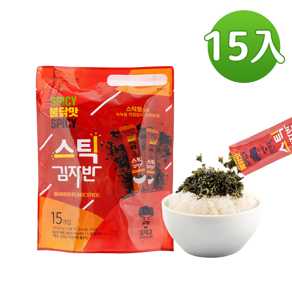 【BK SHOP】海苔酥辣味(隨手包)10G*15