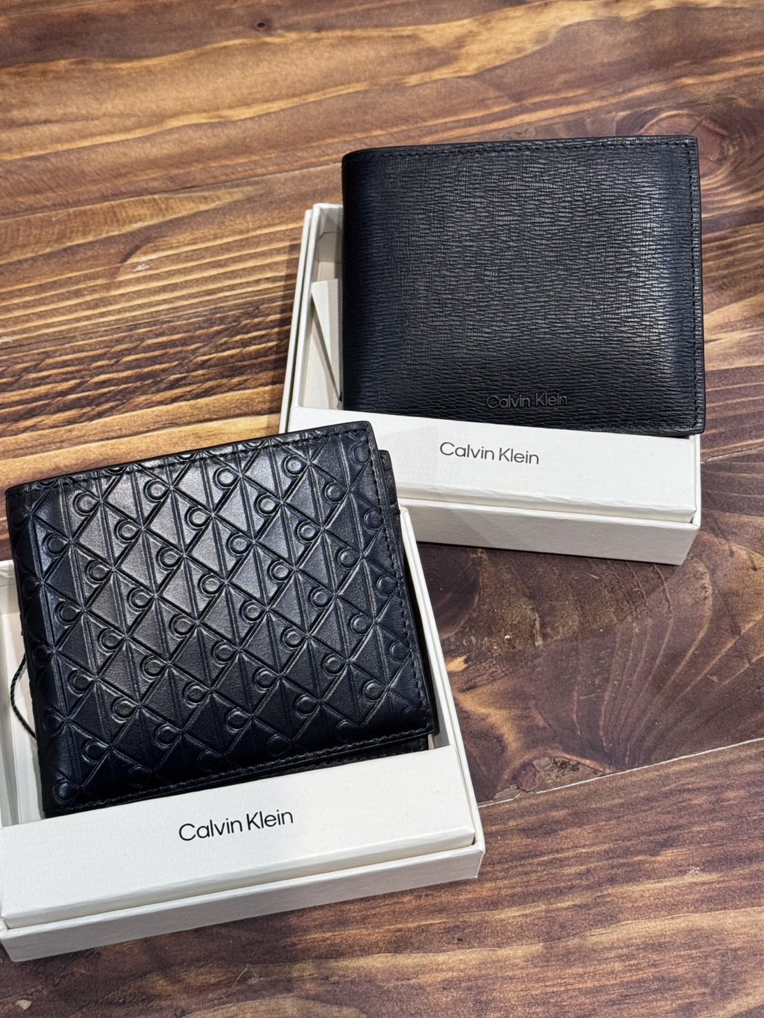 Calvin Klein CK 拉鍊零錢袋 短夾禮盒 男生短夾