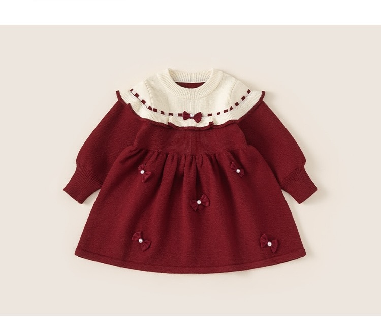 [陸製]過年服｜喜氣蝴蝶結洋裝