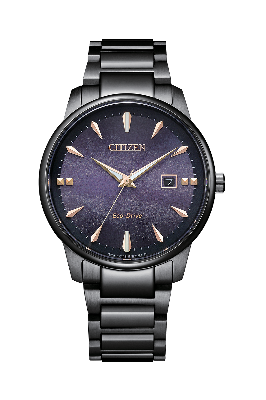 行貨 星辰 CITIZEN PAIR Eco-Drive Series Purple Night Starry Sky Eco-Drive Couple Watches BM7595-89X / EW2595-81X  紫夜星河 光動能情侶對錶