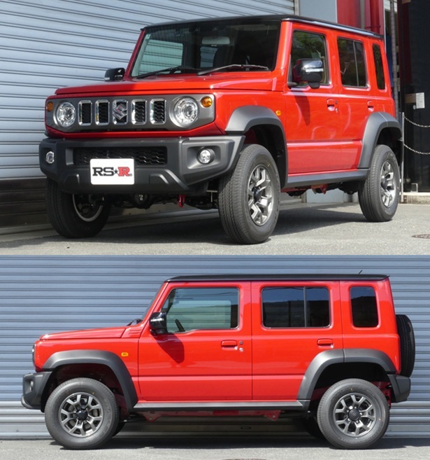 RSR Ti2000 升高彈簧組 SUZUKI JIMNY 五門版 JC74W 2025-