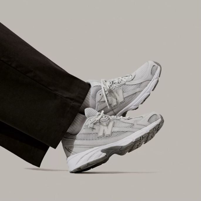 NEW BALANCE 慢跑鞋 NB 740 淺灰 復古 情侶鞋 男女 U740GS2