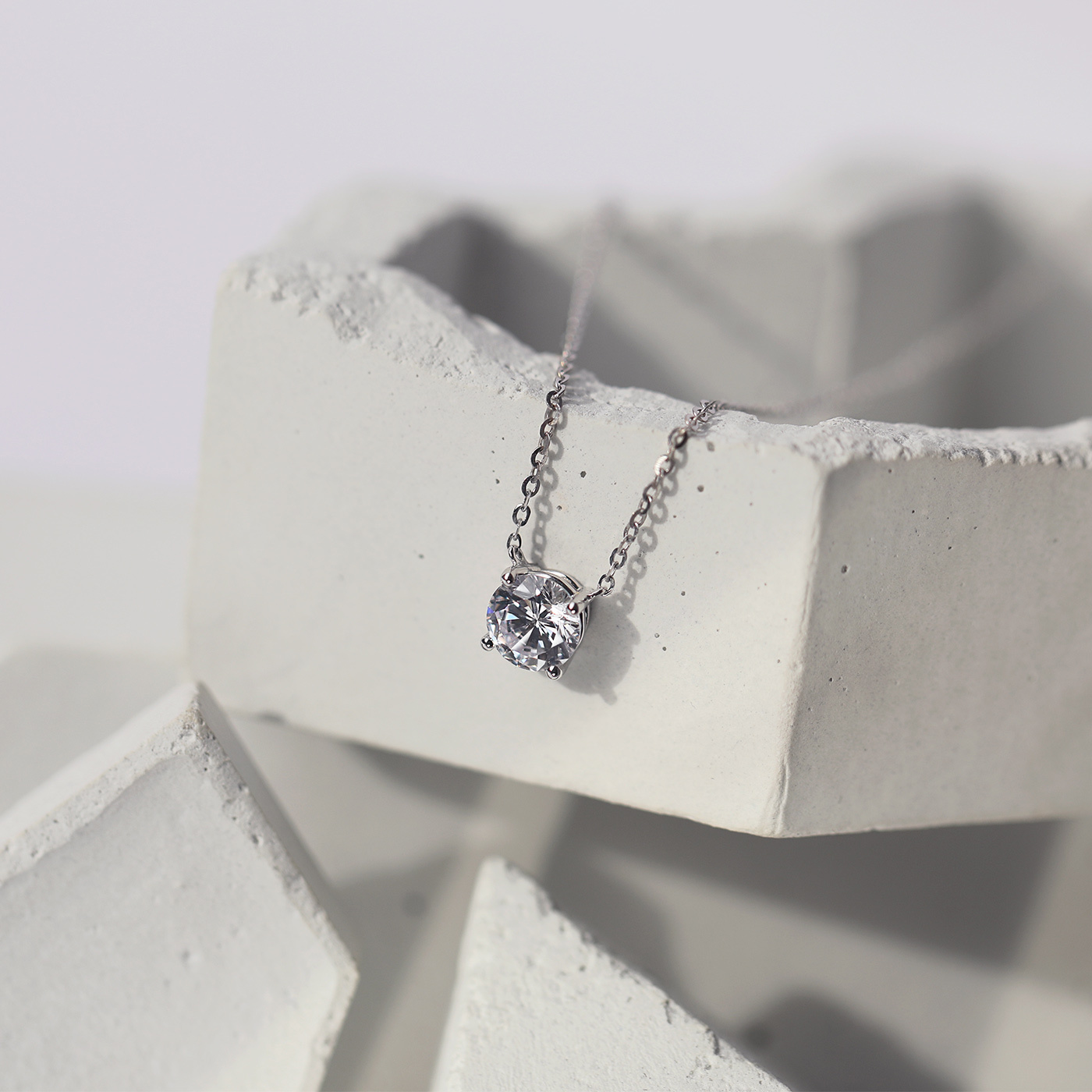 恆光 — GIA1克拉鑽石項鍊