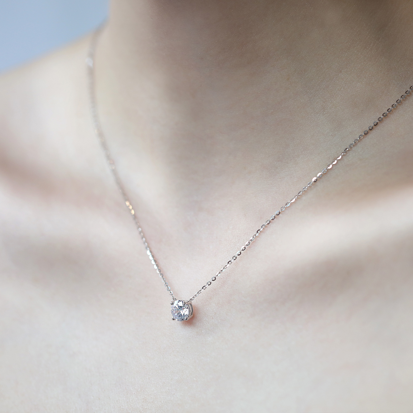 恆光 — GIA1克拉鑽石項鍊