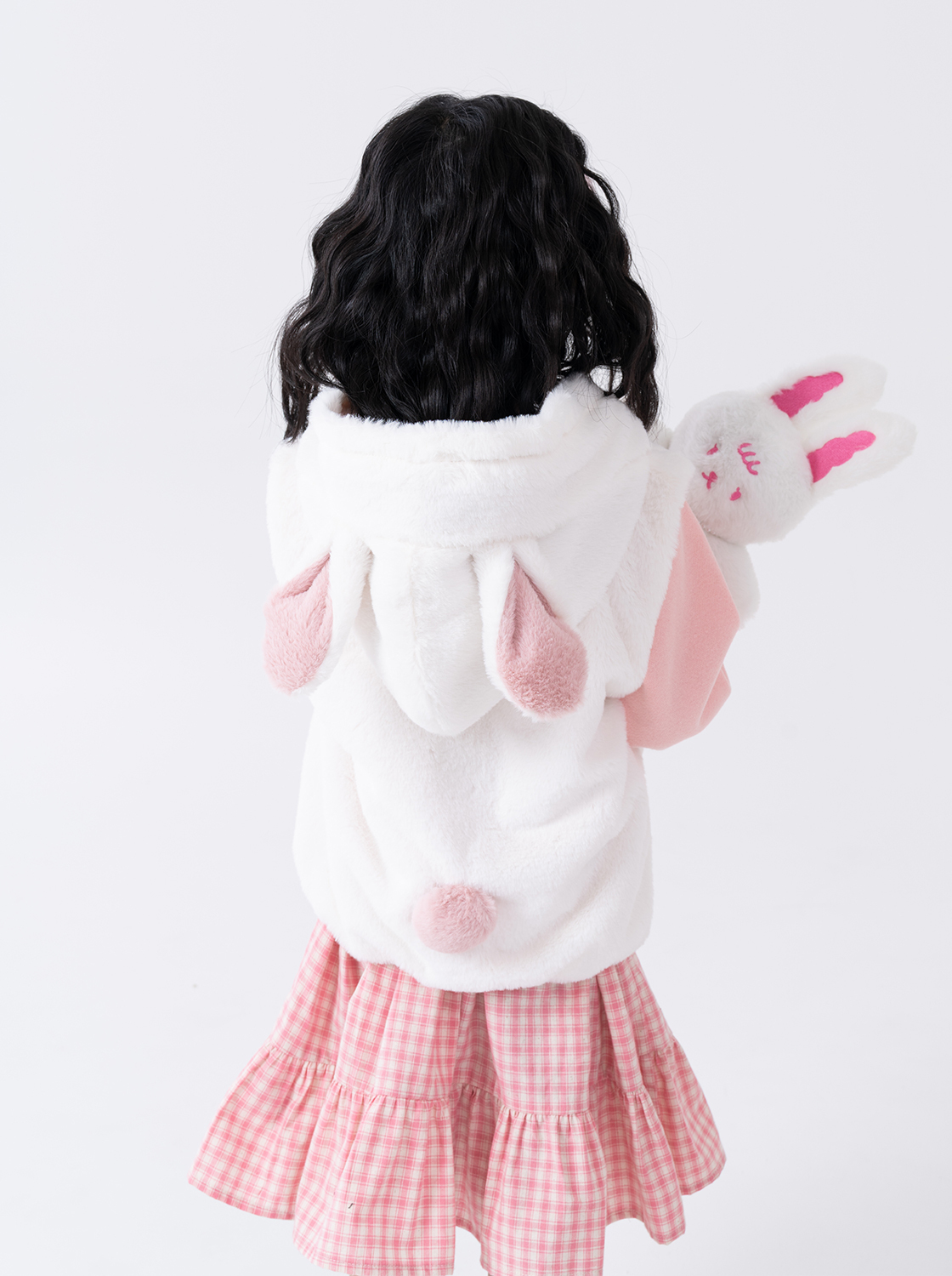 加絨萌寵毛絨絨背心【童裝】