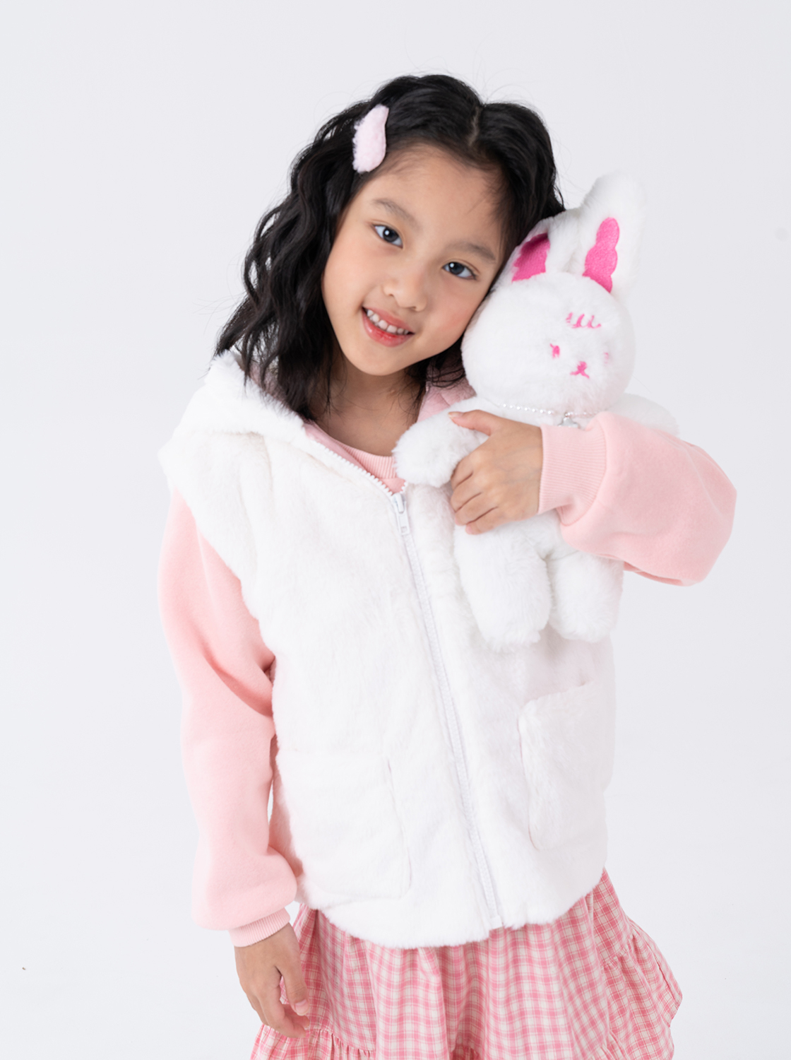 加絨萌寵毛絨絨背心【童裝】