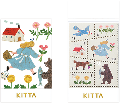 KITTA貼紙 SPECIAL郵票貼紙款