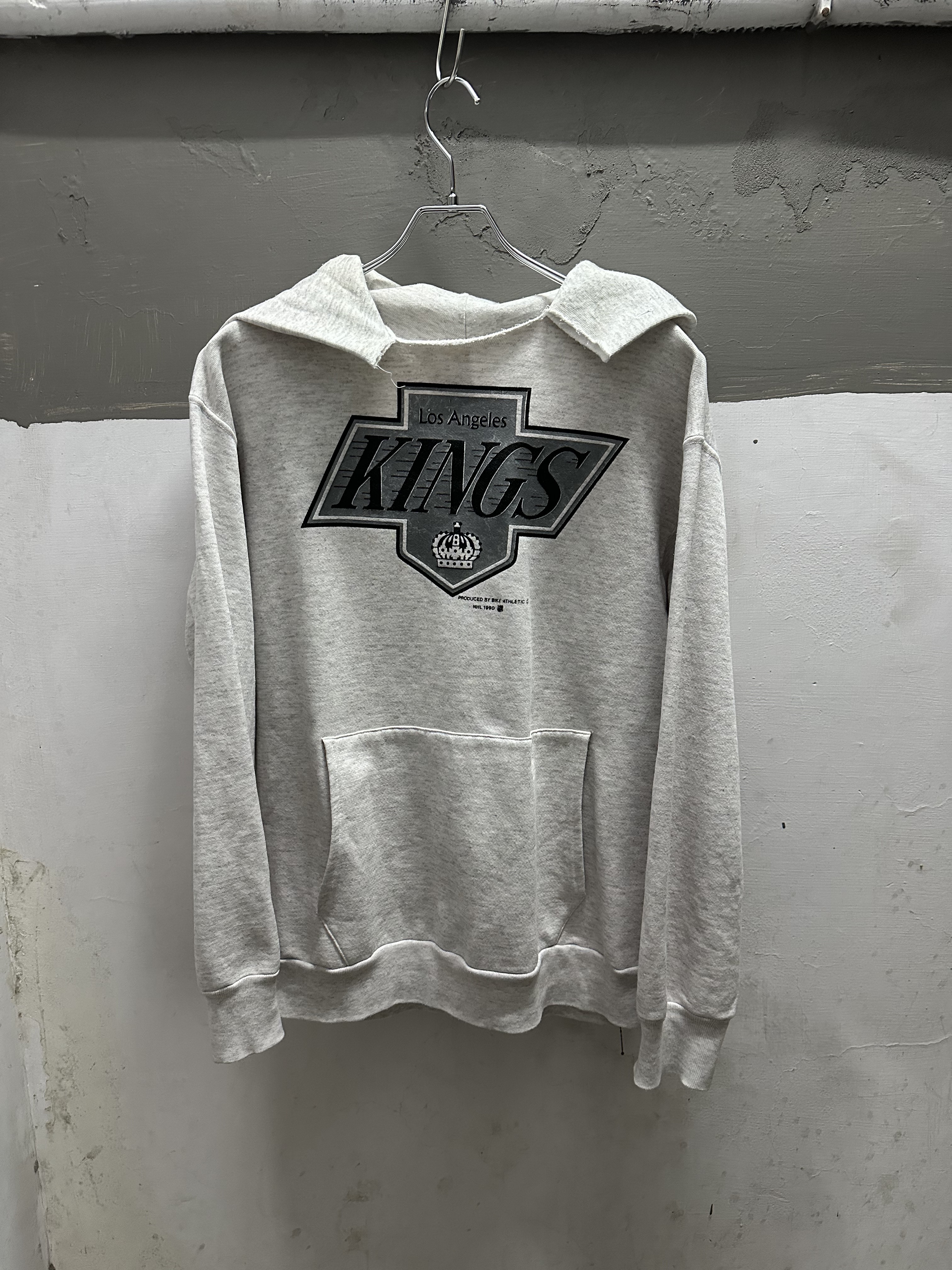 90’s NHL LA KINGS Sweat Parka (MADE IN USA)