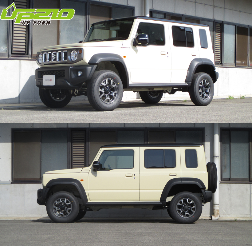 TANABE UP210/UP DAMPER 升高筒身彈簧組 SUZUKI JIMNY 五門 JC74W 2025-