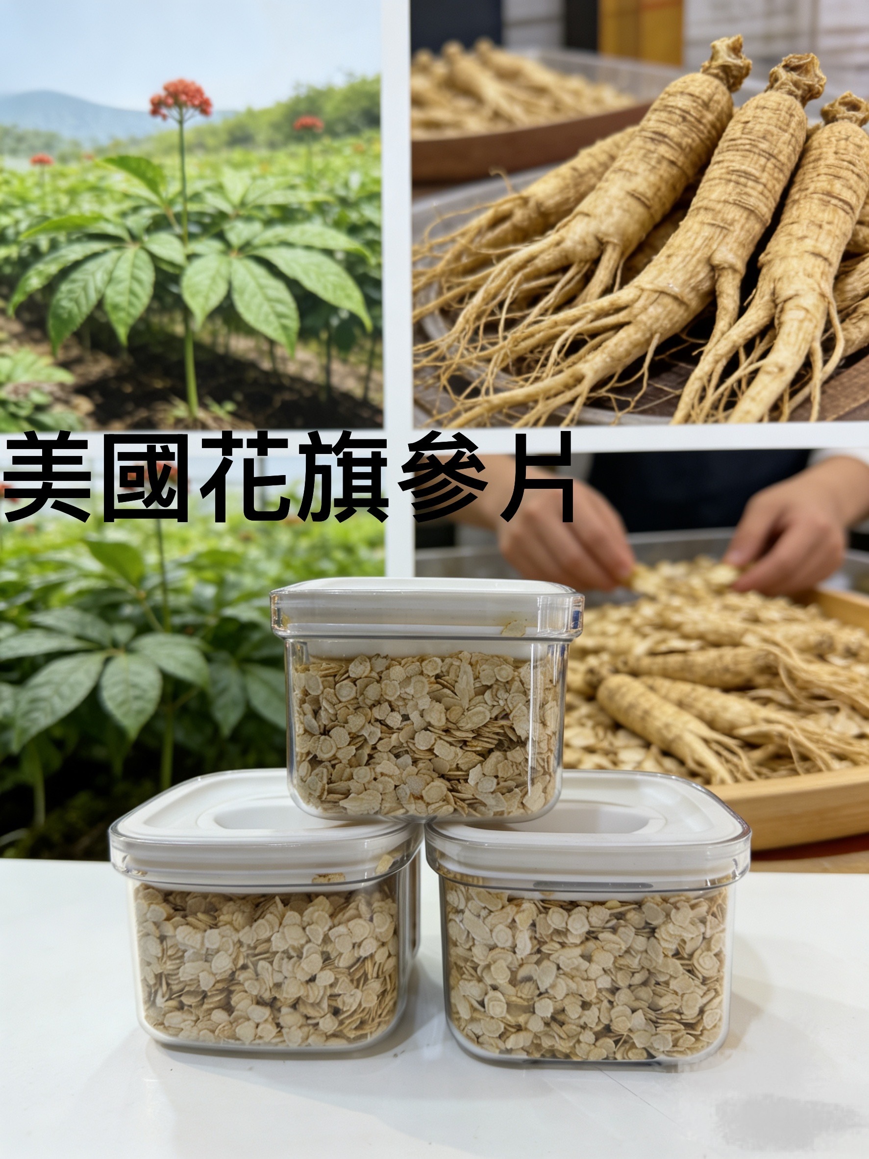 H20724 美國花旗參片