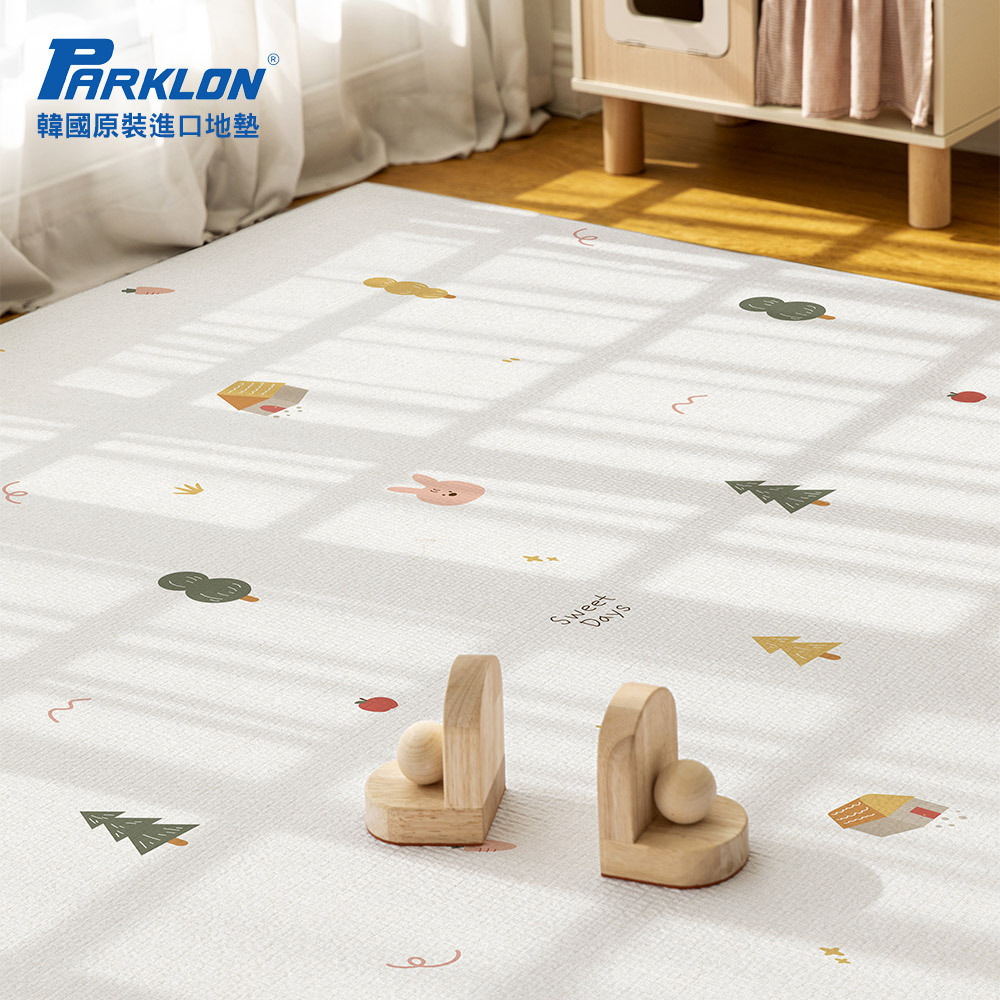 【PARKLON】韓國帕龍無毒地墊 - 單面切邊【甜蜜小兔】(PJY-1310)