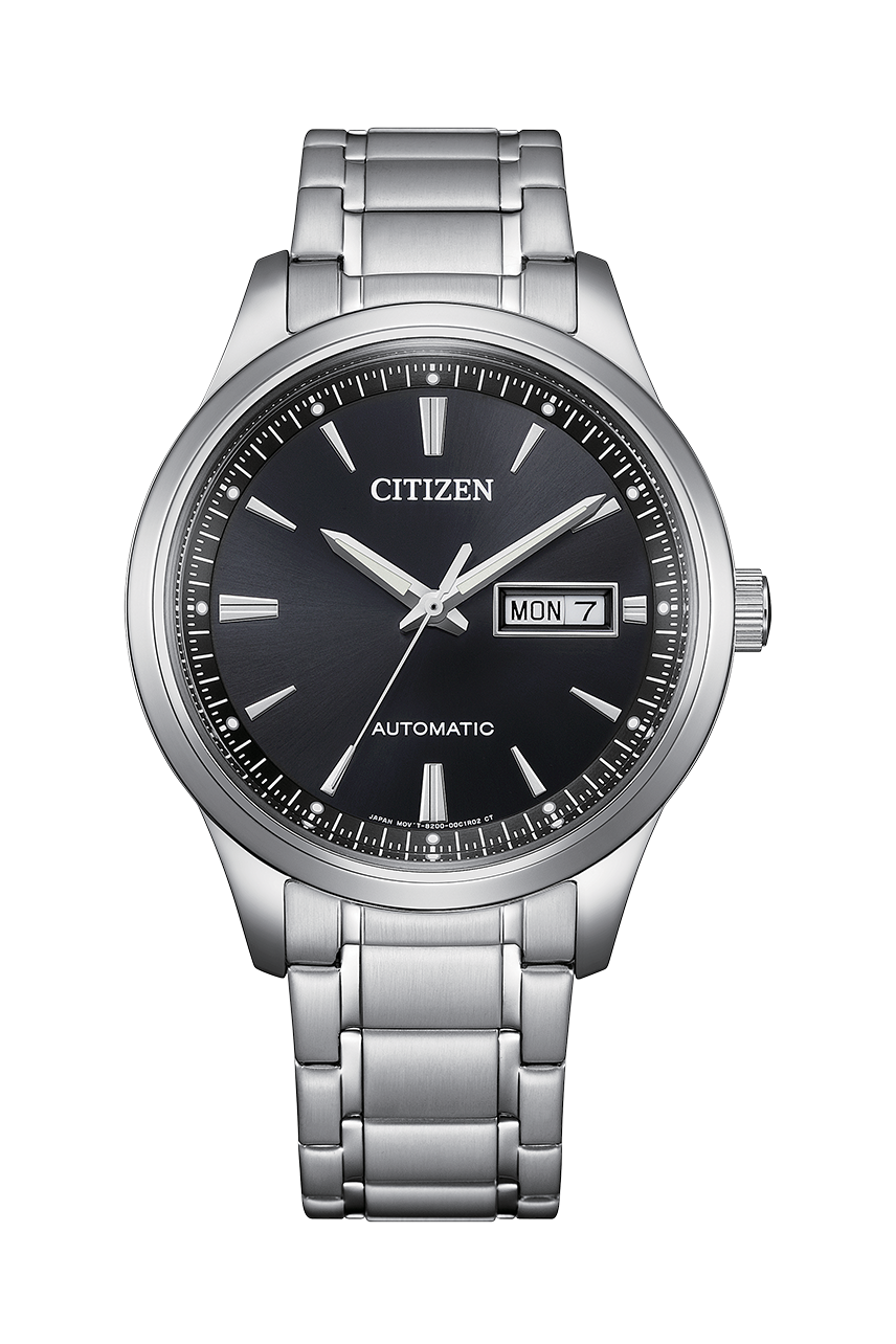 行貨 Citizen mechanical NY4060-51E 黑色錶盤，NY4060-51L 藍色錶盤，NY4062-04X 玫瑰金錶盤，NY4063-01L 藍色錶盤金色錶殼 不銹鋼機械男士手錶