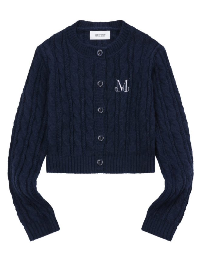 【直播】MUCENT LL010717 短款針織外套