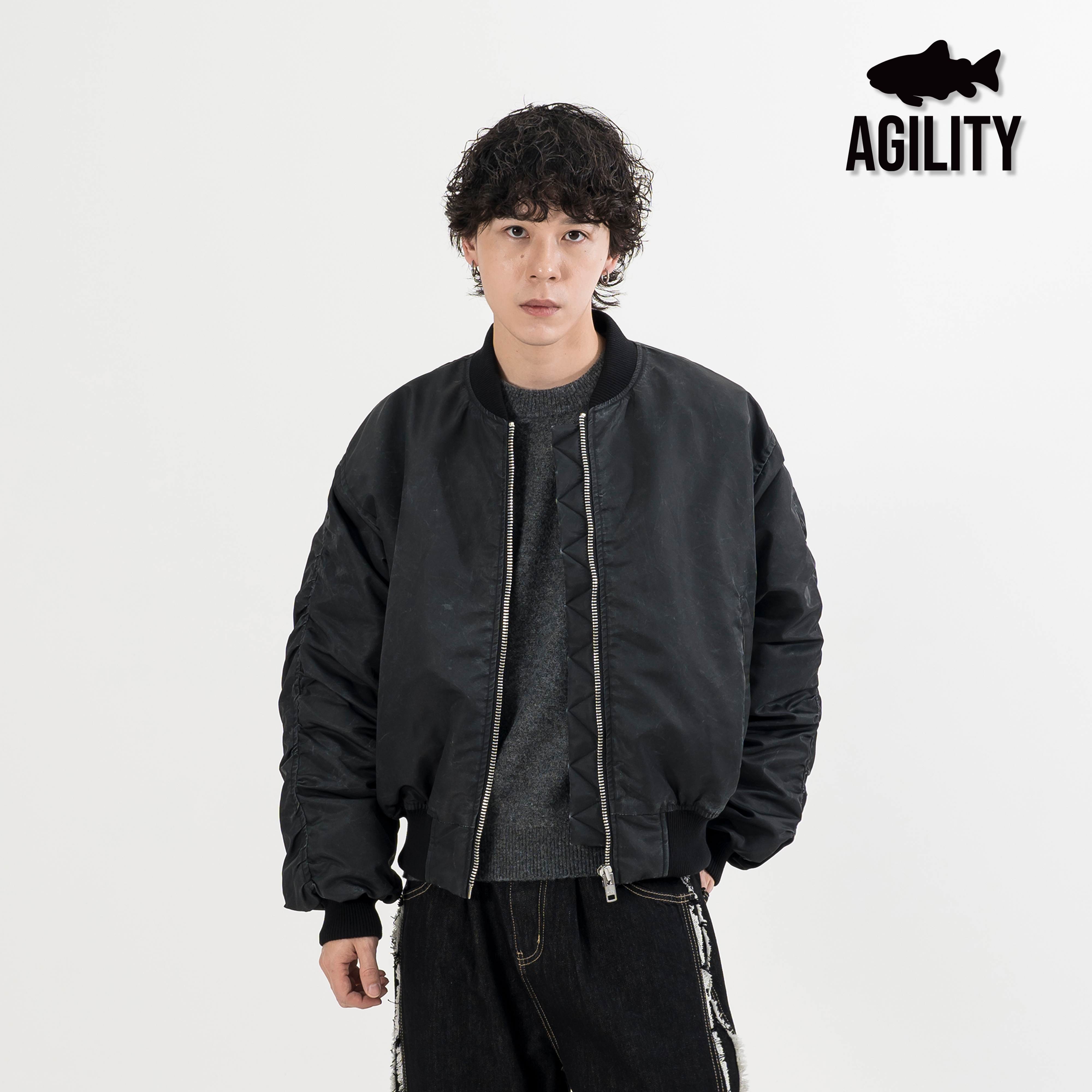AGILITY Enzyme Washed MA-1 Bomber Jacket 酵洗 飛行外套 [MA1-WS]