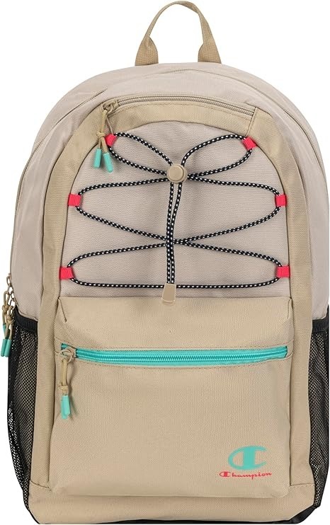 【預購】Q010601 Champion 彈性背包 棕褐色