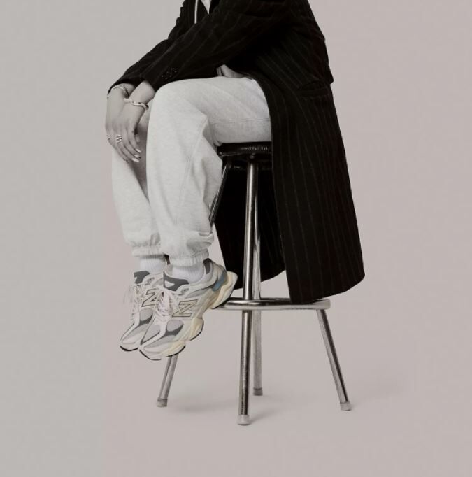 NEW BALANCE 休閒鞋 NB 9060 灰白 奶油底 復古 老爹鞋 男女 U9060AGA