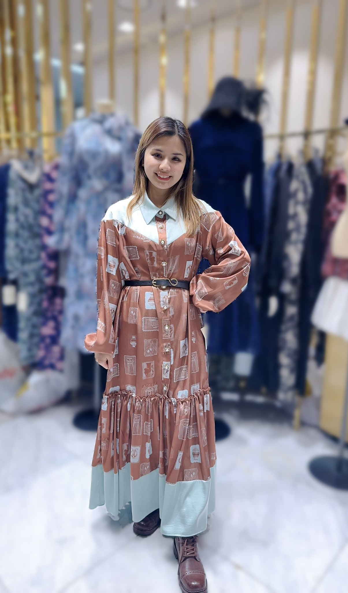 AD24 胸 42/腰 44/Hip48/長 49  $899 (一口價)