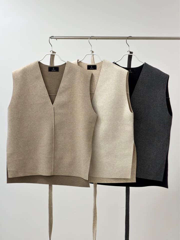 SA5404 車線V領背心