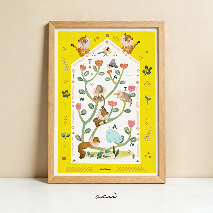 Acuì原創A3厚磅海報