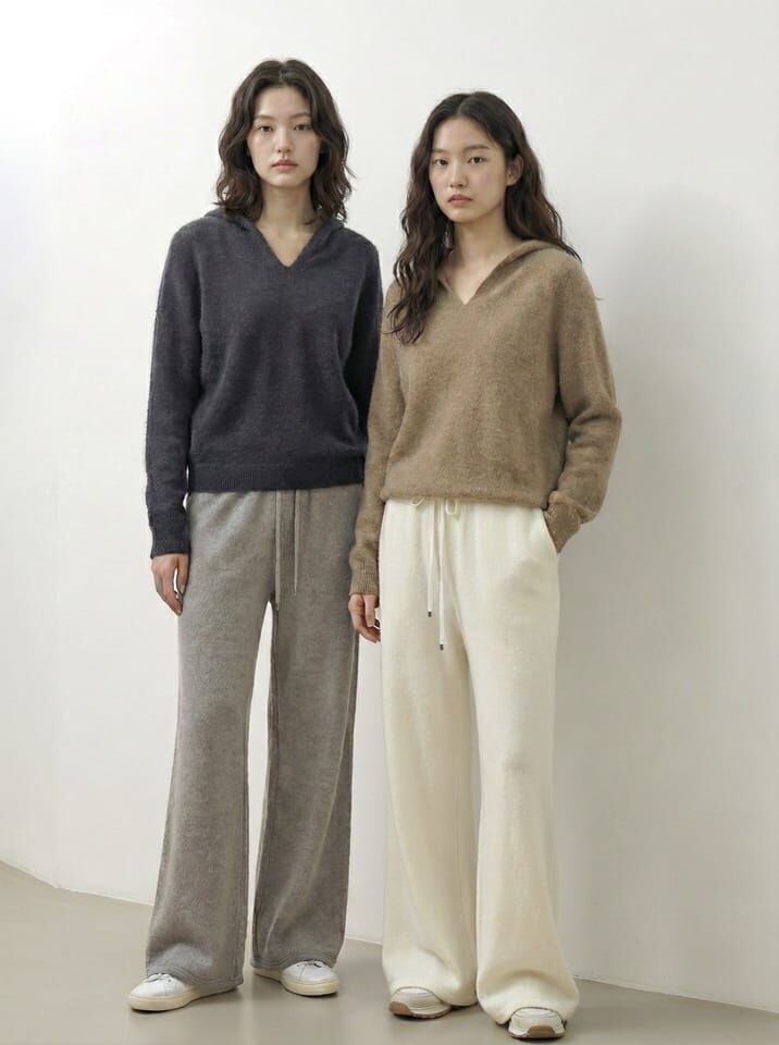 SA5408 全橡根針織貼身長褲