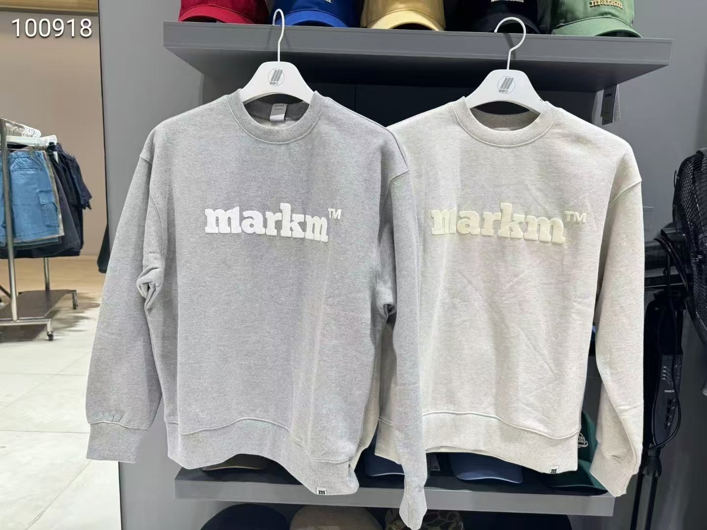 韓國代購 MARKM 抓毛特價圓領長袖100918