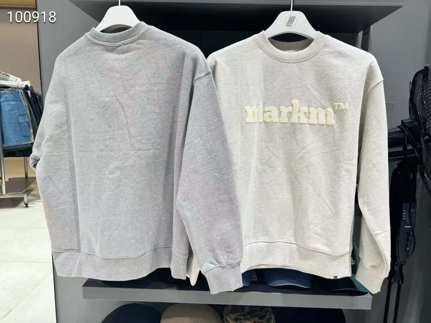 韓國代購 MARKM 抓毛特價圓領長袖100918