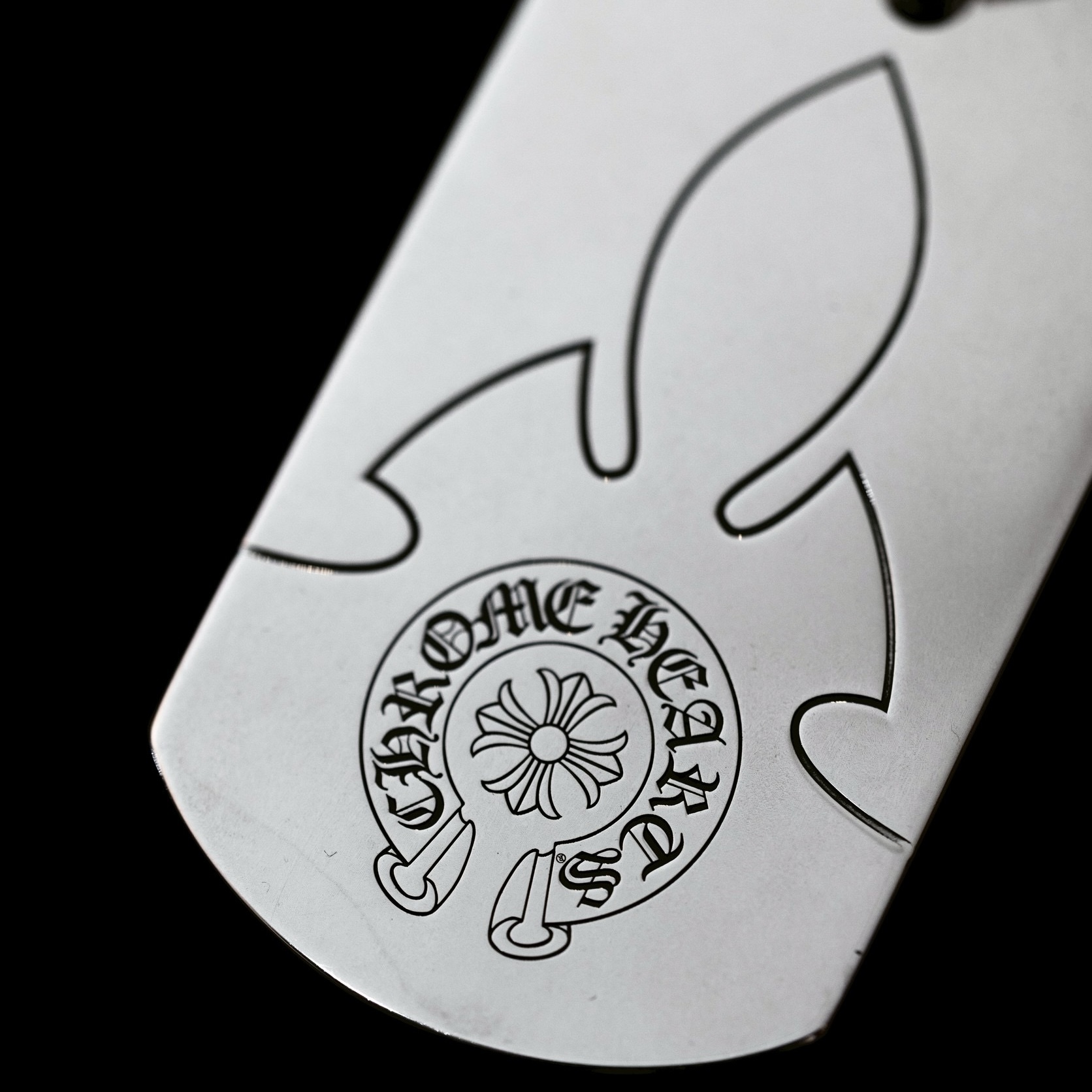 CHROME HEARTS 克羅心 925銀 軍牌 項鍊