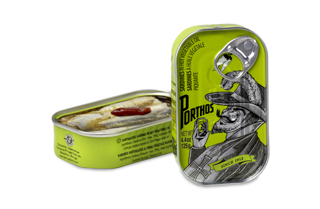 TE032 葡國老人牌辣沙甸魚罐頭125g 一套3件 有效期: 4年