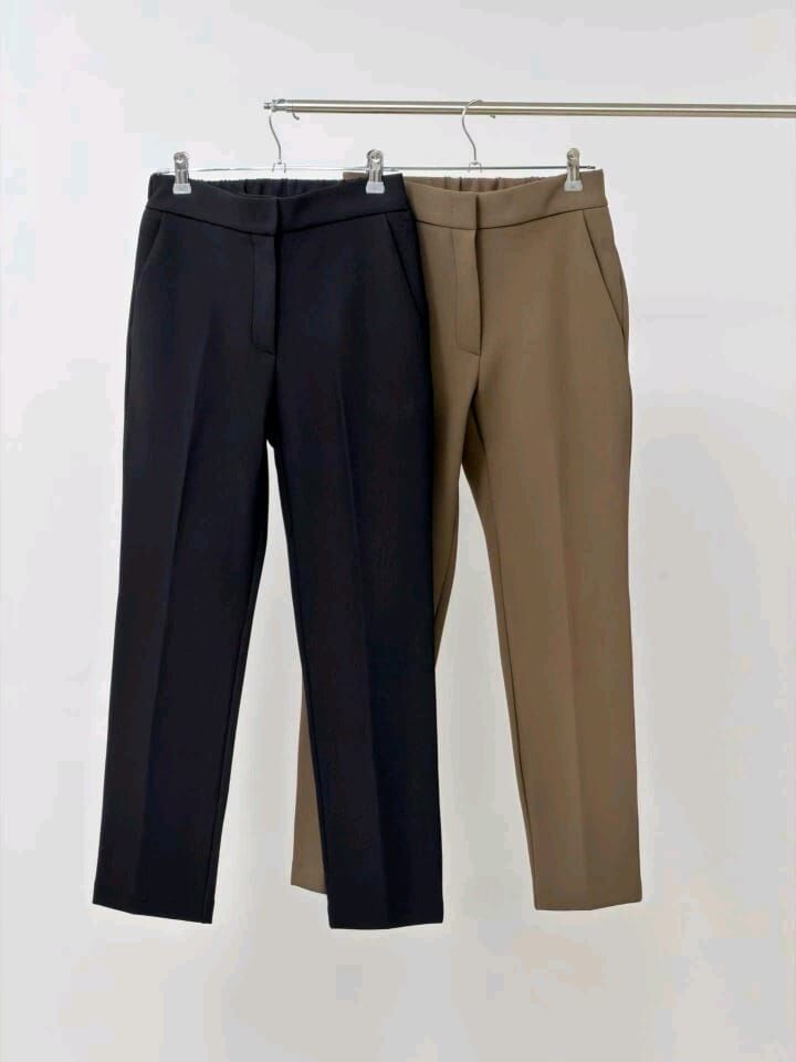 SA5412 彈形冬季九分西褲