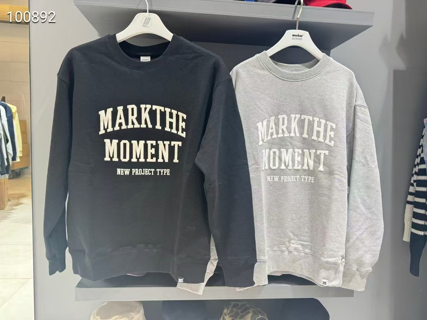 韓國代購 MARKM 圓領衛衣100892