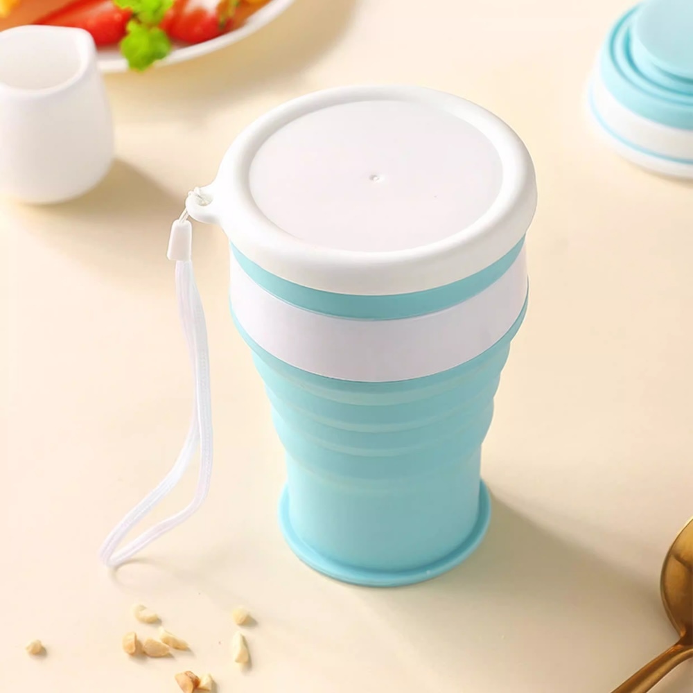 【ZONGTI】 矽膠摺疊杯 350ml G-W5-3