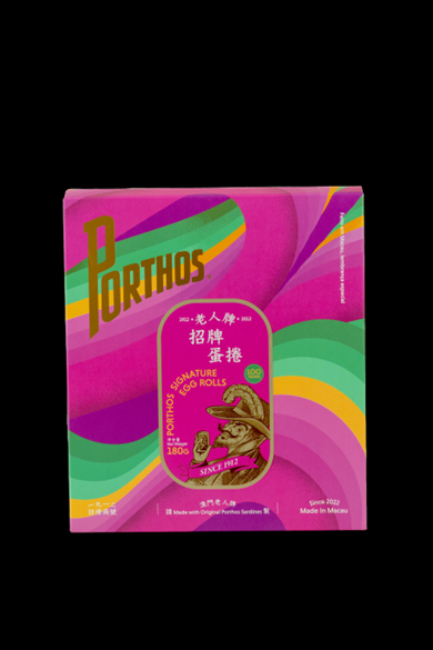 TE030 老人牌招牌蛋捲180g Porthos signature egg rolls 有效期: 約一年