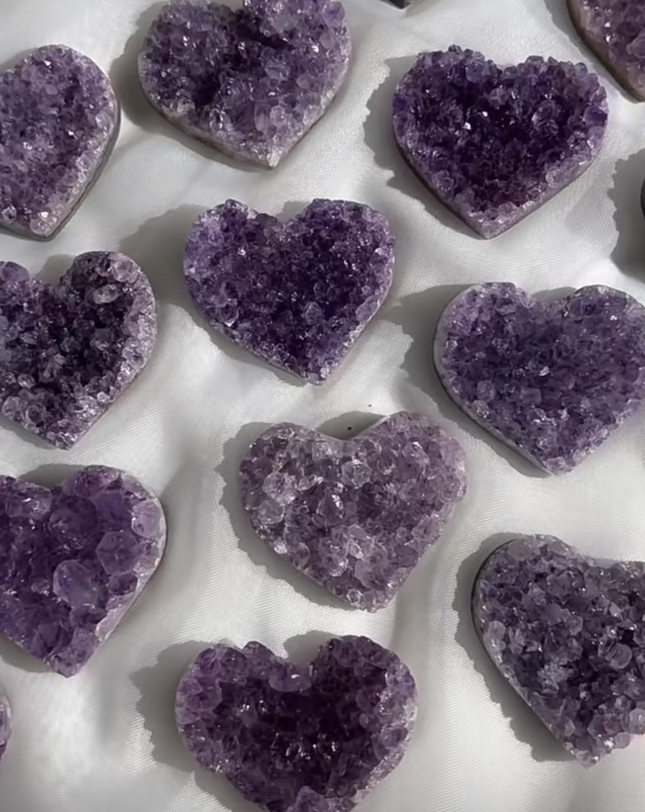 【直播】LL0106450 頂級烏拉圭紫晶心心 (150克至400克)