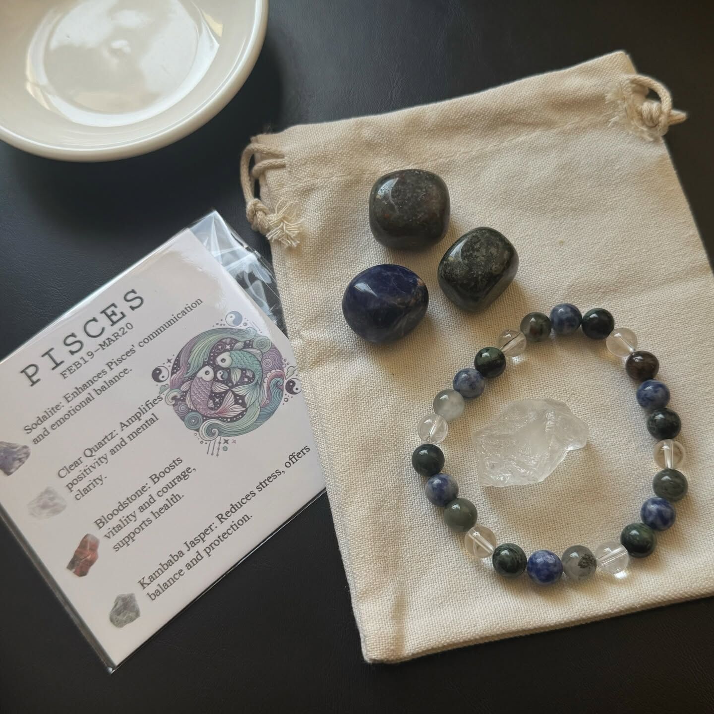 [原石] 星座系列水晶禮盒組 水瓶座