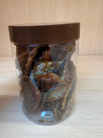 TE019 幸運來 辣味金針魚乾 7oz 膠瓶 EXP: 8個月