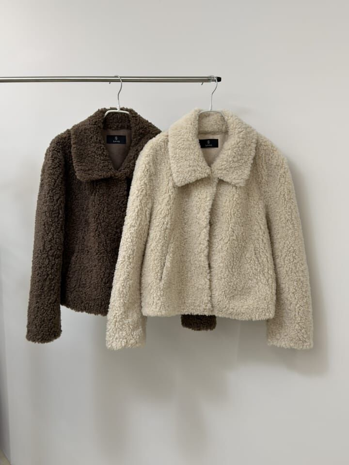 SA5418 粗毛顆柔軟外套