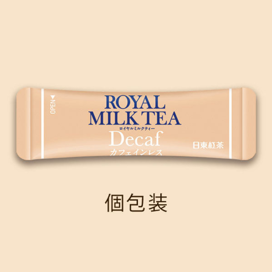 皇家奶茶 低咖啡因版 100g (8條/包)(日本直送) 最佳食用日期：2026/6