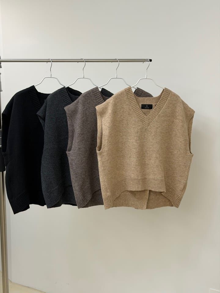 SA5423 飛機袖V領背心