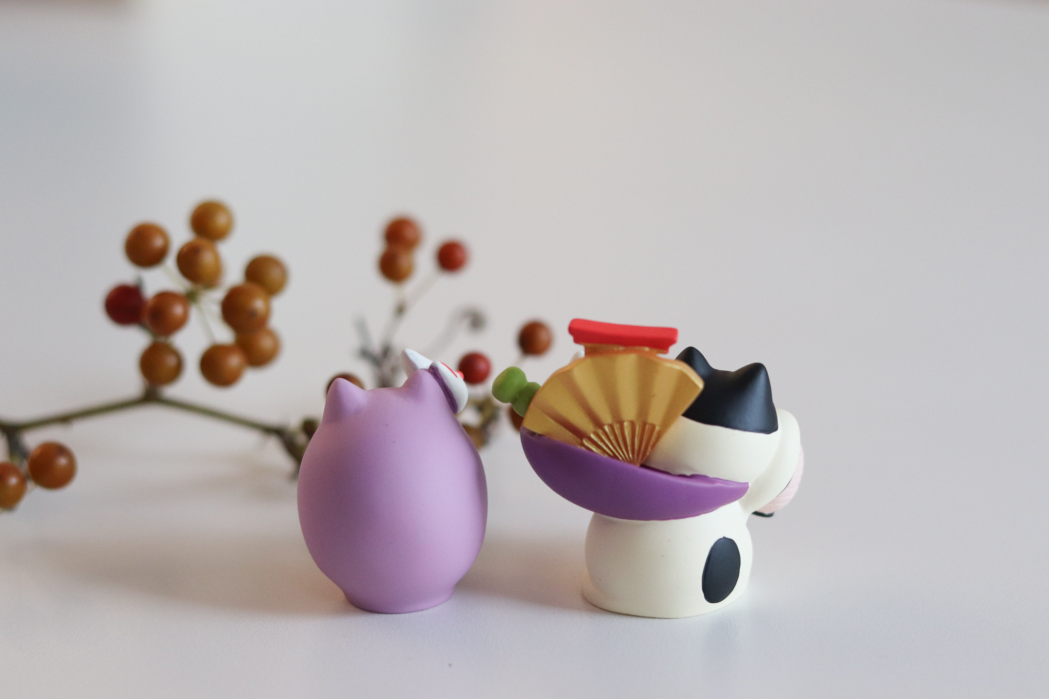 Decole 京都系列 貓達摩 招財貓 擺飾