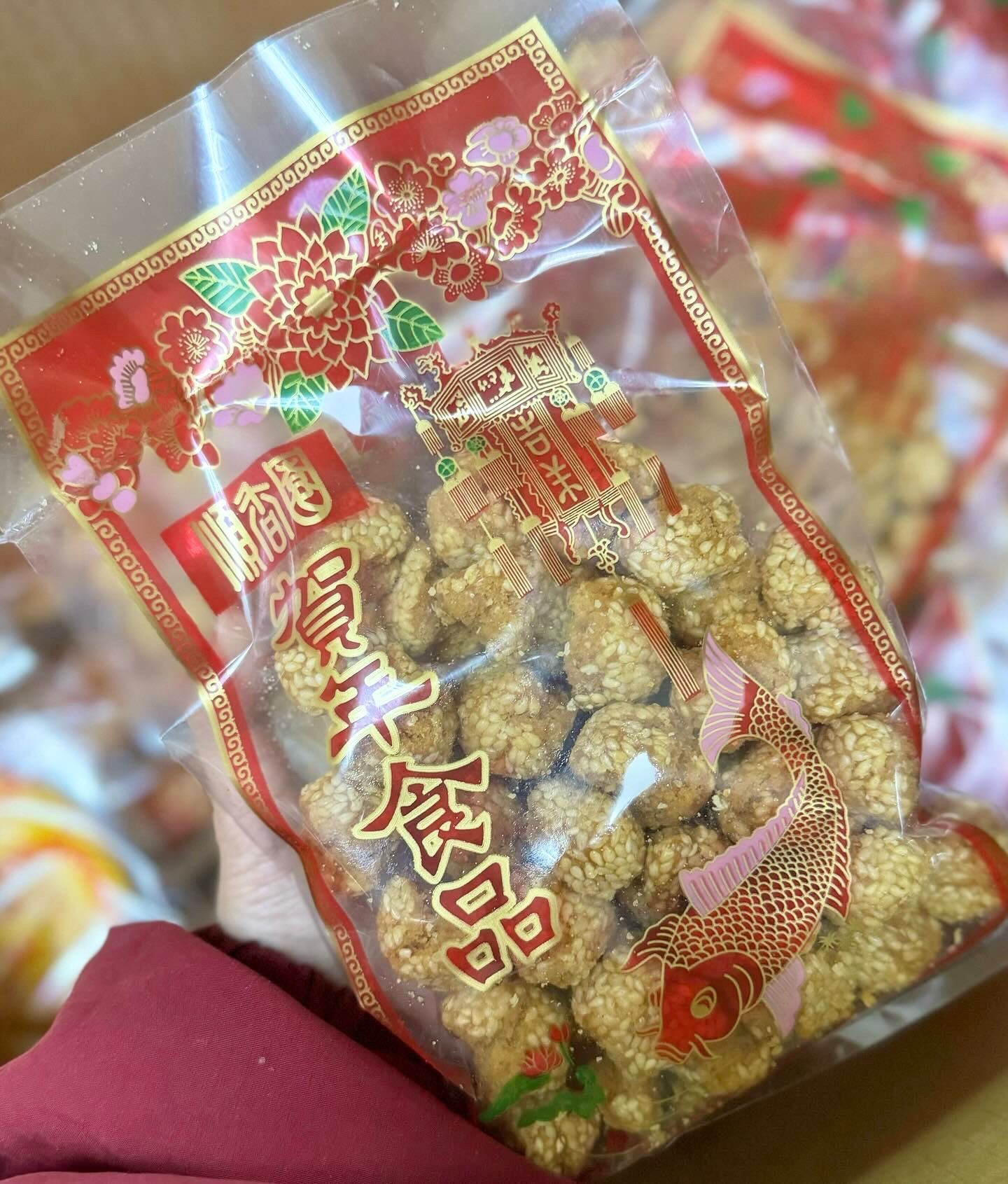 順香園年貨｜角仔、牛耳、蛋散、笑口棗、芝麻條、糖環｜香港製造