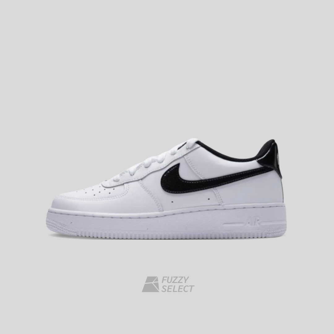 【逢甲 FUZZY】Nike Air Force 1 GS "White/Black" 漆皮 白黑 IM4402-100